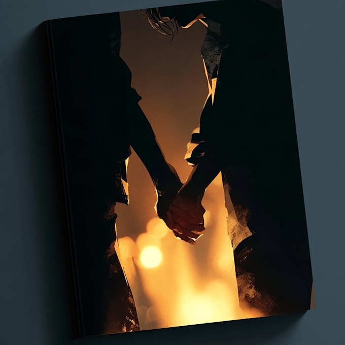 design romance book cover design