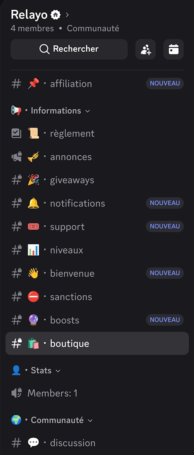 do something im really good for creating discord servers