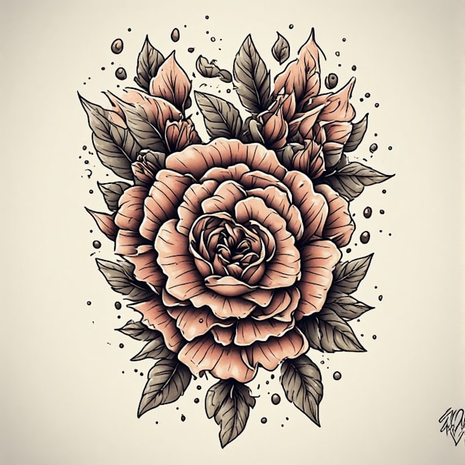 design professional creative tattoo design