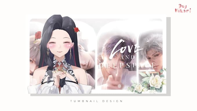 design vtuber thumbnails for streaming