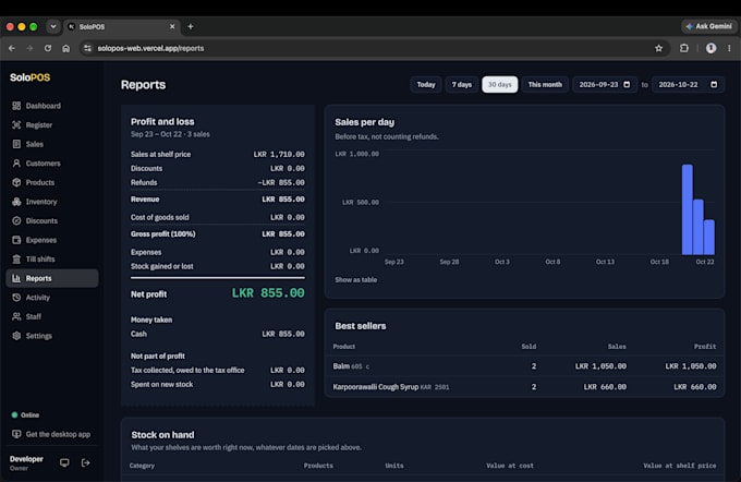 create dashboard systems for your business