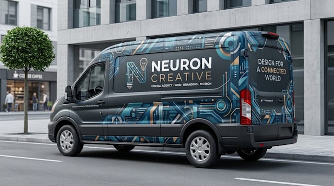 make professional van, truck, and fleet wrap designs