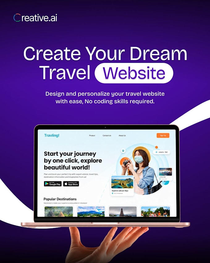 create a website at 199