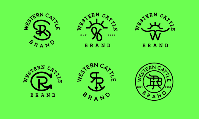 create a custom western cattle brand ranch brand