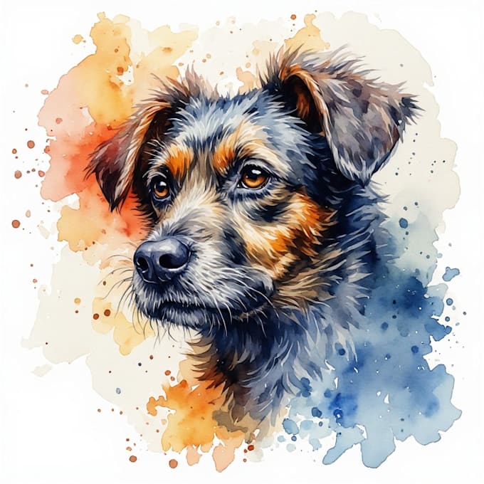 paint stunning pet portrait