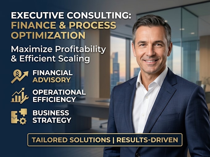 Provide expert financial advisory and business process optimization by ...
