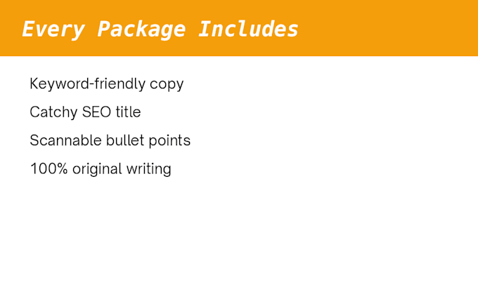 write SEO product descriptions that sell