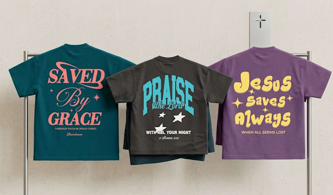make bold christian apparel designs for you