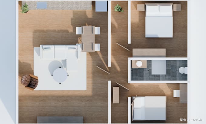 Draw 2d cad floor plans and 3d floor plan from sketch or pdf by ...