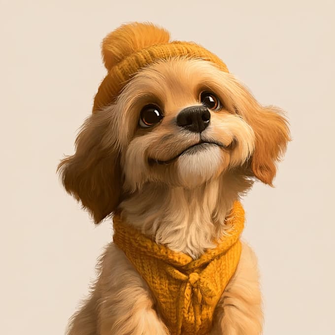 paint stunning pet portrait