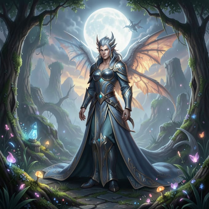 fantasy worlds and enchanting ai artwork