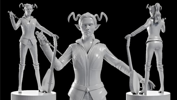 create custom 3d models and stl files for 3d printing