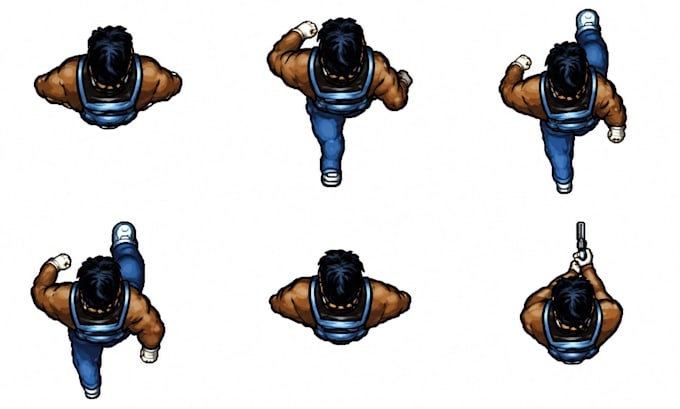 do pixel art, sprite sheet, tileset, rpg maker, game art