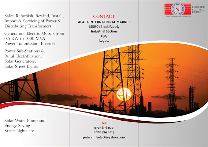 design morden bi,trifold and full paged brochures