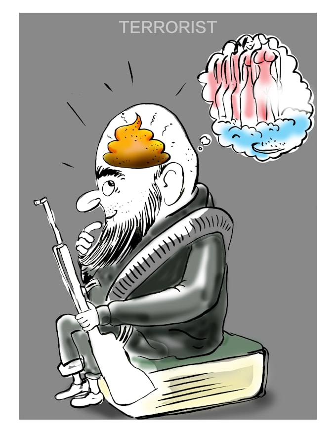 do political or social cartoons