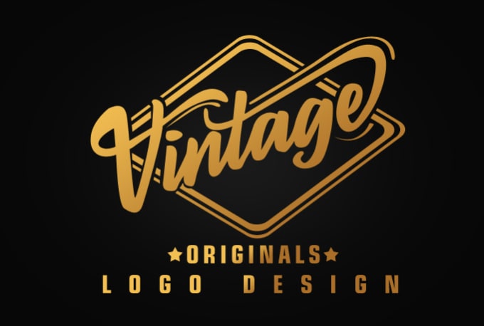 design awesome vintage retro logo
