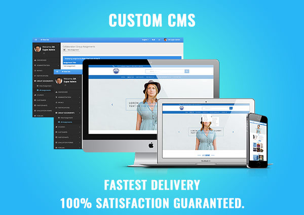 Develop a fully dynamic website with custom cms in php by Tamal3209 ...