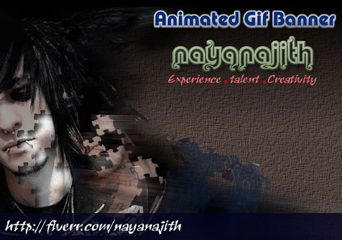 create unique gif animation banner with in 24 hour