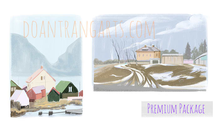 illustrate anything in pastel style