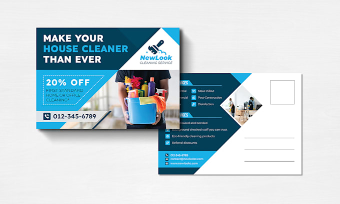 design amazing postcard design