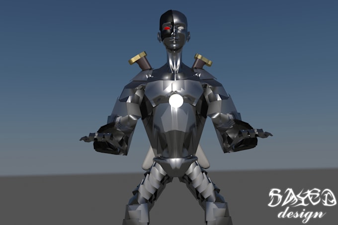 doing 3d models by 3d max