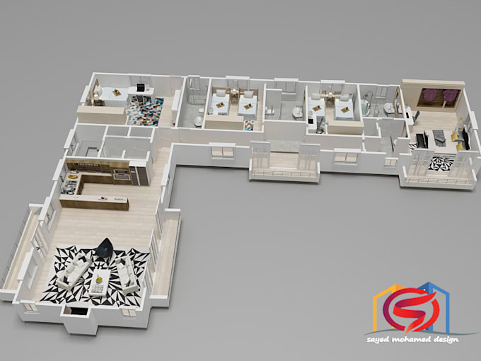 make 2d,3d floor plans
