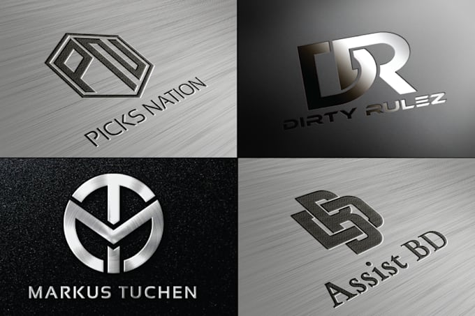 do minimalist monogram initial letters,text and apparel logo