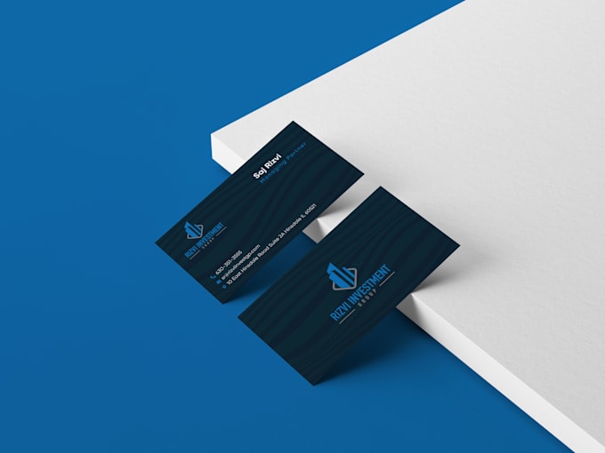 design a standard business card