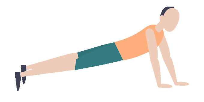 Elbow Plank Gif Elbow Plank Leg Raises 1+ Thousand Plank Leg