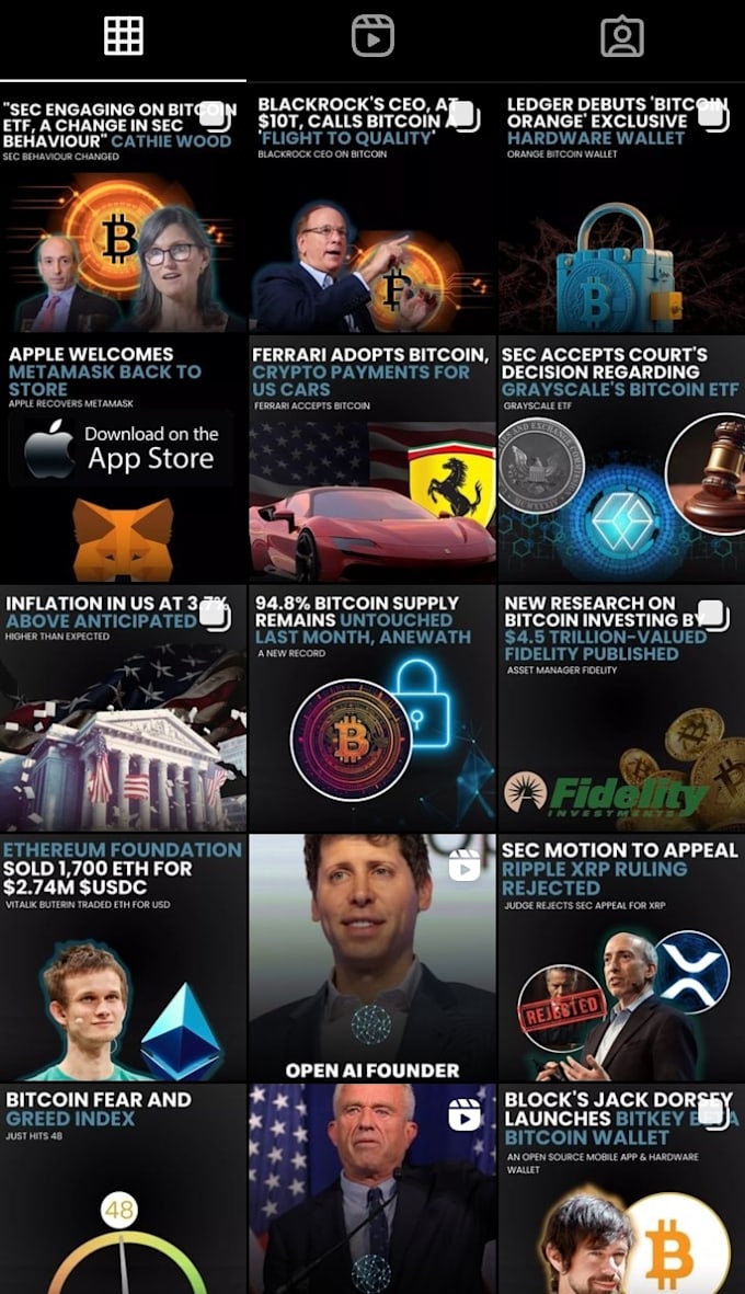 Be your crypto social media content manager by Marcrypt | Fiverr