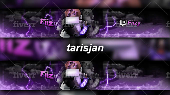 Make You An Minecraft Banner For Youtube By Tarisjan