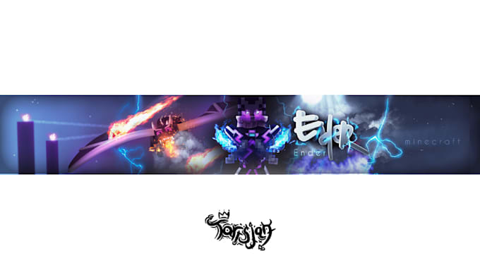 Make You An Minecraft Banner For Youtube By Tarisjan