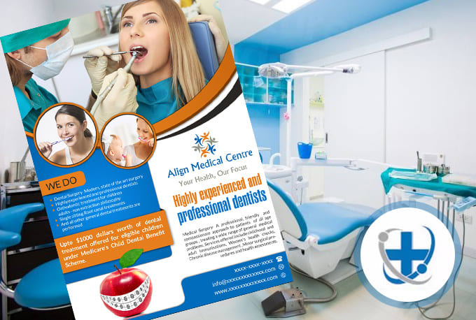 create professional medical flyer design