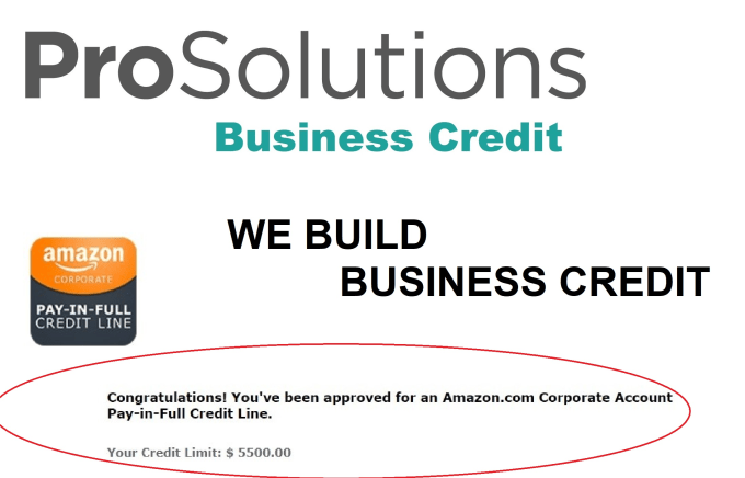 Build Business Credit With Trade Line Approvals For Llc Or Inc By Prosolutionsco