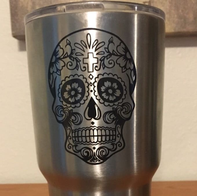 Design yeti cup sticker designs by Alexkoener