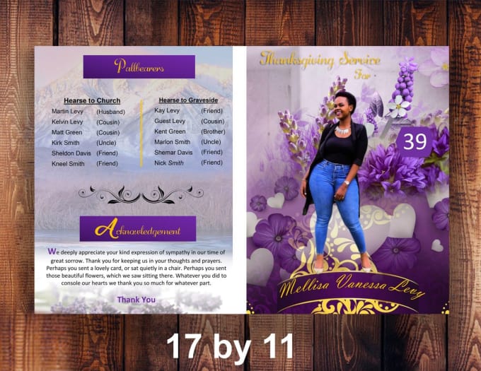 design invitation letter Design invitations Ceyonmitchell by program funeral