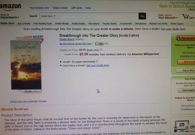 Epub From Amazon
