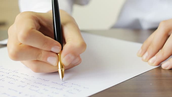 Image result for proofreading handwritten work