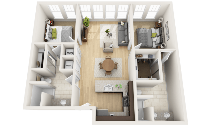 Do 2d and 3d floorplan and siteplan by Samuelbrown090