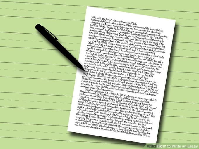 how to write a preview in an essay