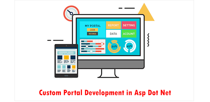 develop custom portal for you in asp dot net