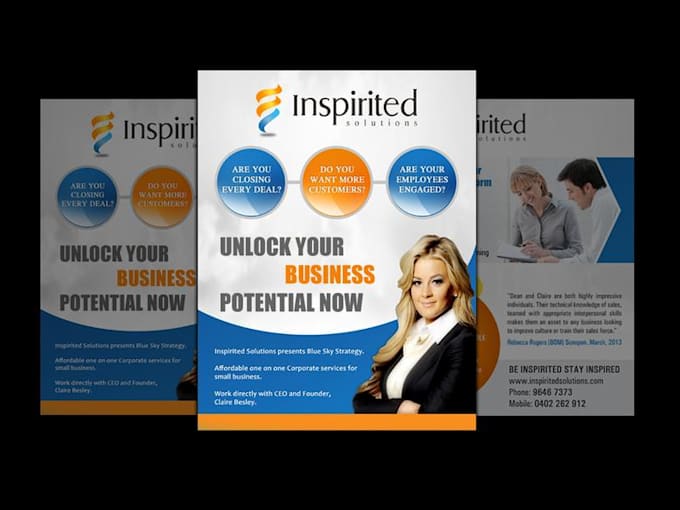 do a catchy flyer design in 24 hours by awii_creations catchy flyer