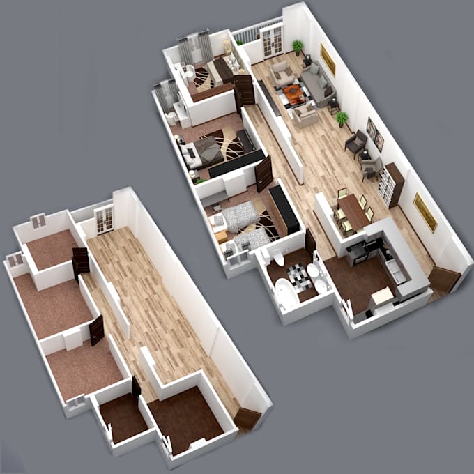 Create Your 2d And 3d Floor Plan With 3ds Max By Fatmahassaan Create Your 2d And 3d Floor Plan With 3ds Max