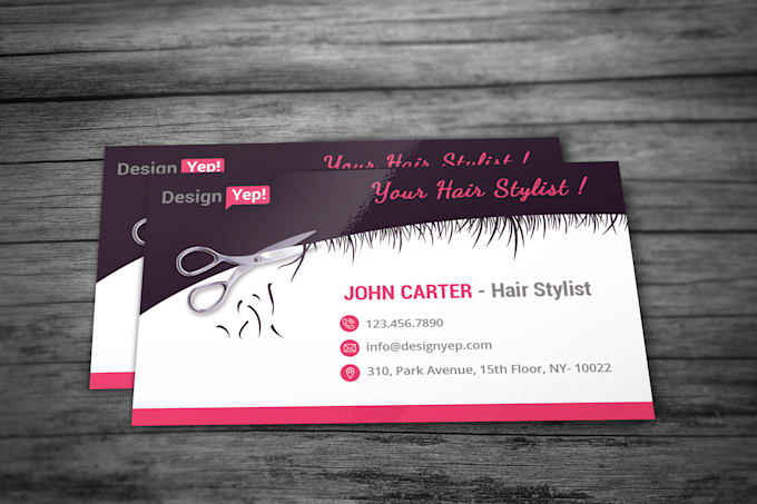 Create Creative Professional Double Sided Business Card By