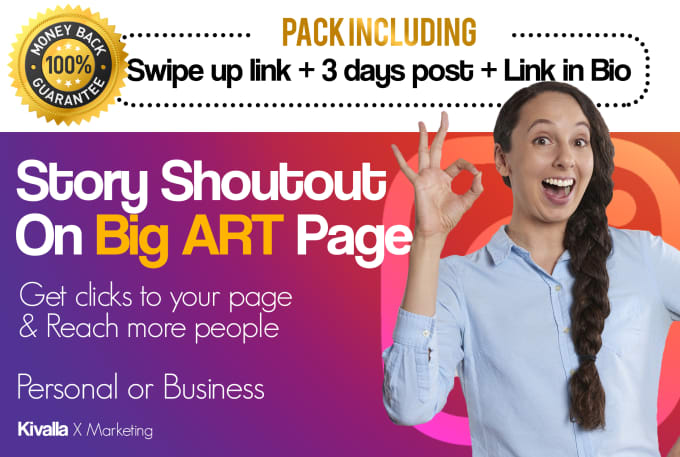 i will make instagram story about you on my art page - how to get a instagram shoutout from big pages and instagram