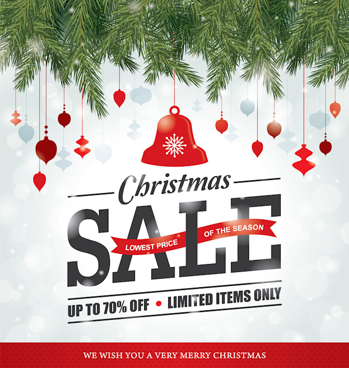 design christmas sale flyer christmas menu banner and card by christmas sale flyer