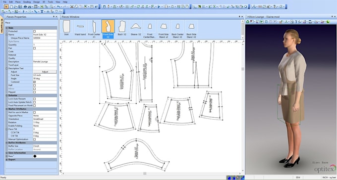 cad pattern design