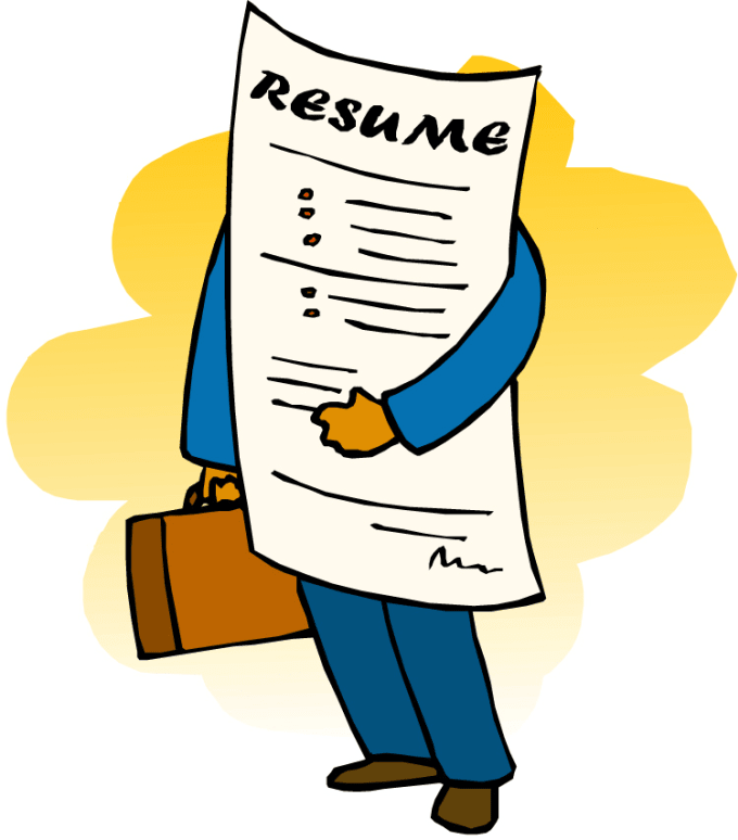 Image result for resume cartoon