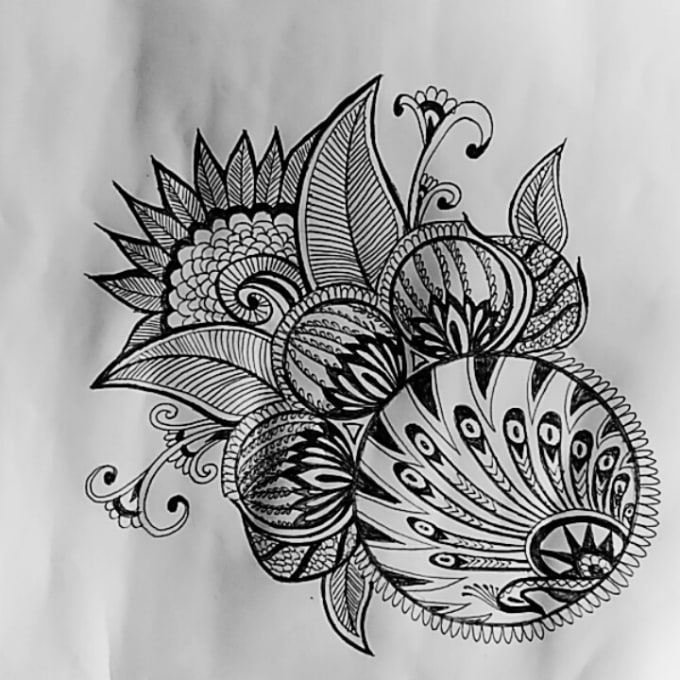 Draw creative designs mandala artworks and other designs 