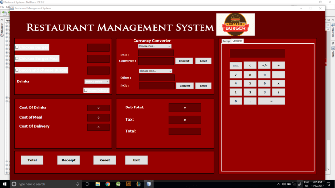 mini project of java and GUI
